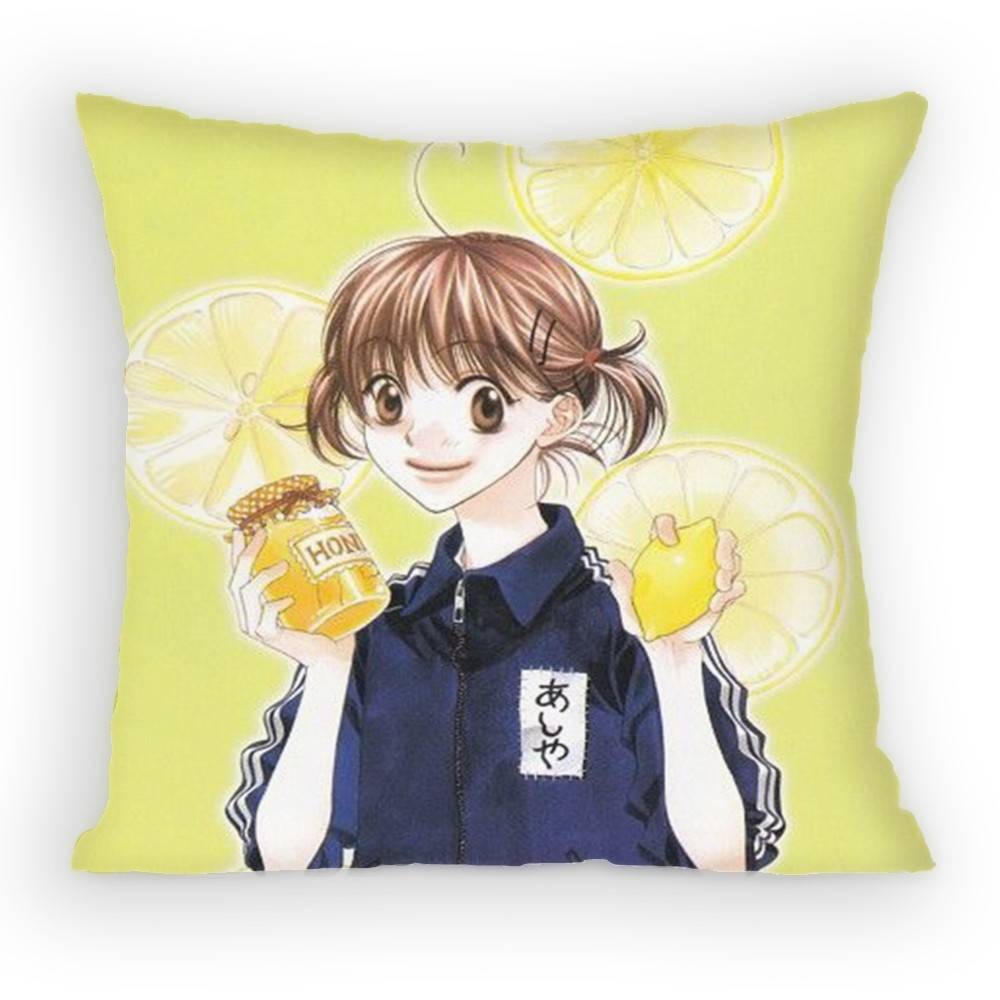 Shoujo Manga HanaKimi Pillow Case Sofa Living Room for Bedroom Car Headboard Backrest Cushion Square Cushion Nap Time