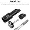 Anti-slip Fork Stem Extender 20.8/22.2mm To 28.6mm Stem Conversion Adapter  Child Bike