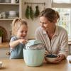 Single Serve Personal Ice Cream Maker Just 15 Minutes 500ml Mini Electric Ice Cream Maker for Home for Individual Servings