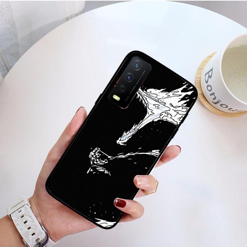 Anime Comic Demon Titan Deku Phone Case For VIVO Y31 Y21 Y70 Y21S Y20 Y72 1907 Y12 Y11S Y53S Y33S Y55 Y76 Y51 Y15S Y01