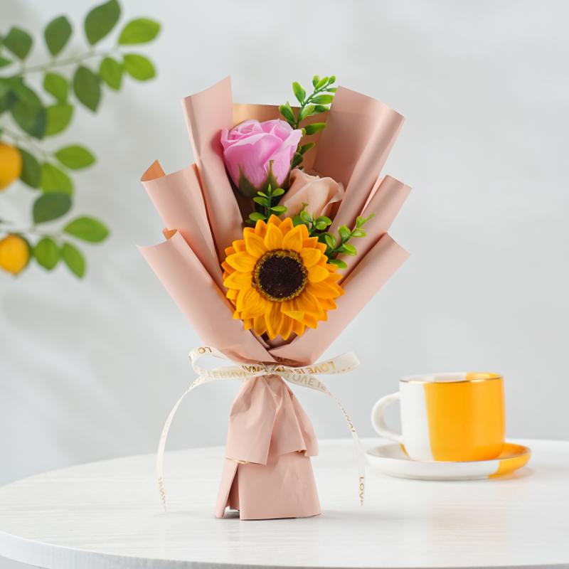 Scented Soap Rose Bouquet: Perfect Gift for Mother's Day, Valentine's, Birthdays - Ideal for Girlfriends, Moms, Besties, Teachers.