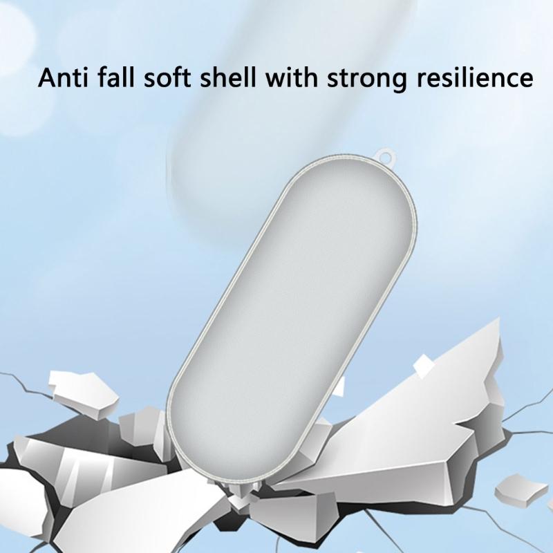 Earphone Cover Shockproof Wrap Case Antiscratch Guard Washable Soft TPU Housing Shell Enhances Grip Suitable for WF-C510