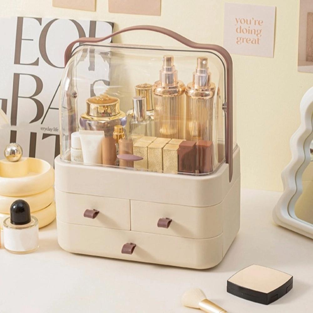 Multifunktionale Kosmetik-Aufbewahrungsbox Große Kapazität Große Make-up-Box Make-up-Organizer Schlafsaal