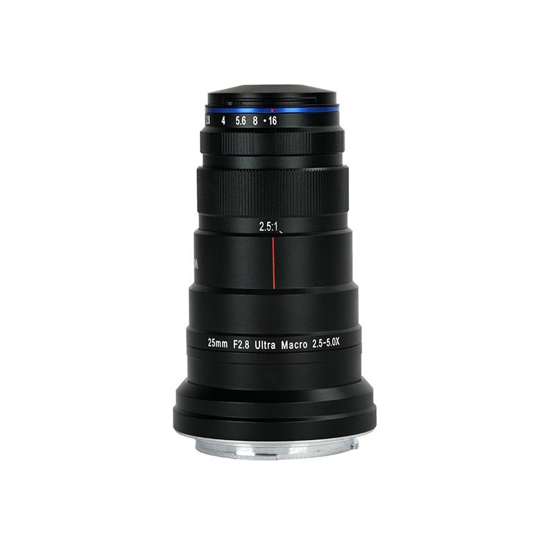 

Laowa 25mm f/2.8 Full-Frame Macro Lens, 2.5-5x Magnification for EF, F, E, PK, L Mounts L Mount