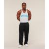 Gymshark Power Stringer Gs White Gs Brand Blue A4b4a Ud8b