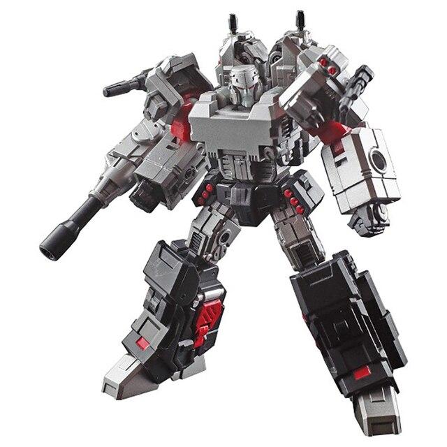Transformation Action Figure Toy The Tyrant Mini Model 11cm Abs Statue Deformation Car Robot Figma