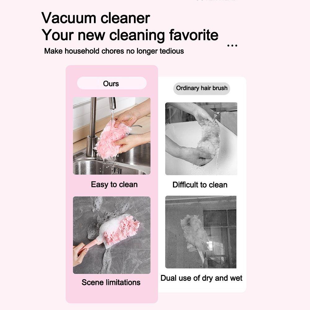 Foldable Dust Duster Adjustable Household Cleaning Artifact Portable Feather Duster