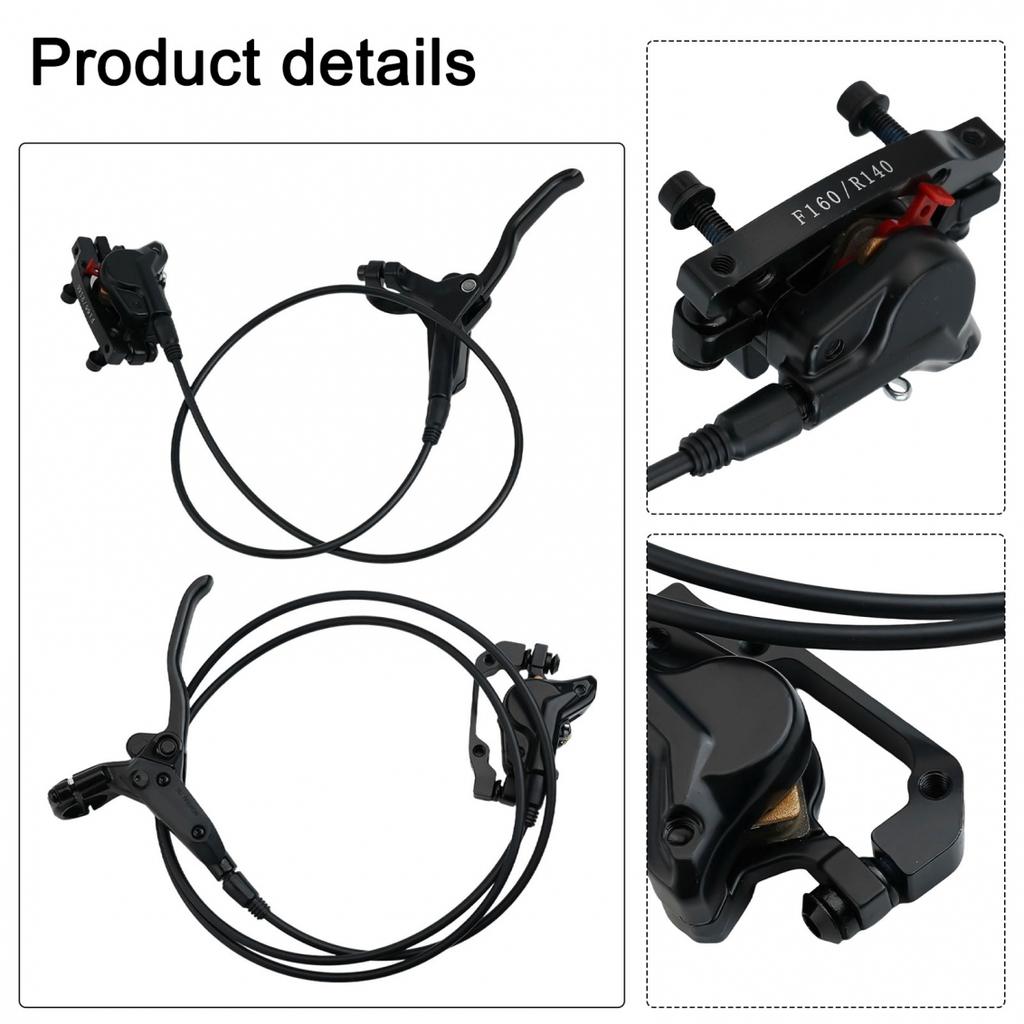 Sensitive Double Piston Hydraulics for MTB Brake System Left and Right