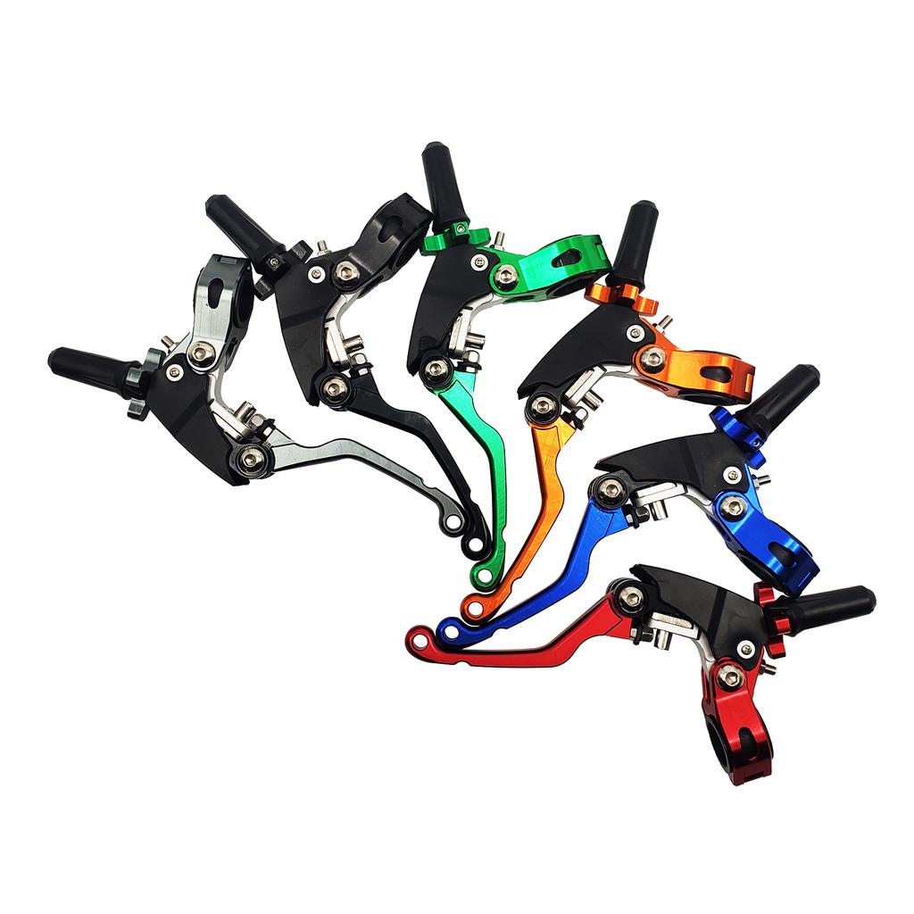 Set de pârghii de frână cu pârghie de ambreiaj pliabilă CNC pentru motocross, 360°, potrivit pentru CRF KLX Xmotos BSE M4 M5 J3D M6 J11 M9 KAYO Mojoracing Dirt
