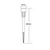 Lot de 5 Balises LED solaire Neptune 0,06W IP44 6400K