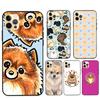 Pomeranian Watercolor Dog pro iPhone 12 Pro Max 13 mini Pouzdro pro iPhone 11 Pro Max XS X SE 2020 7 8 Plus XR Cover