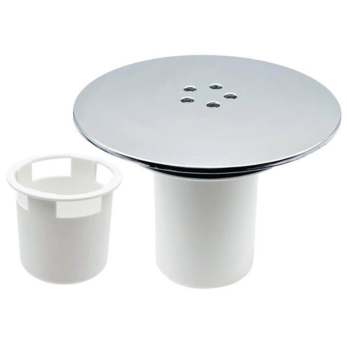 Bonde Douche, Bonde de Douche 90 mm/115mm, Remplacement de Couvercle de Siphon Douche, Capot Bonde de Douche Universelle