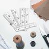 1520mm 60 Inch Flexible Soft Tape Measure Triple Color White Black Sewing Tailoring Measurement Ruler