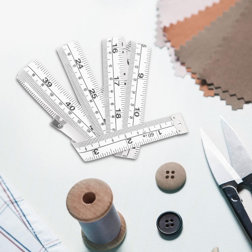 1520mm 60 Inch Flexible Soft Tape Measure Triple Color White Black Sewing Tailoring Measurement Ruler