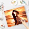 Frame Painting By Numbers Lovers Handmade On Canvas Pictures By Numbers Acrylic Paint By Number Home Decor 40x50cm