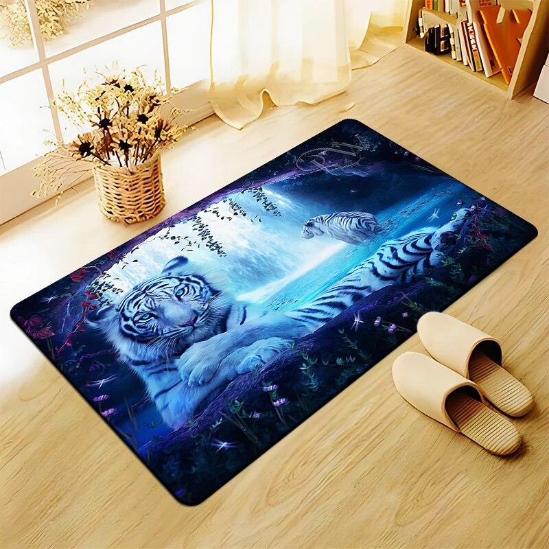3D Art printing Tiger Printed Carpet for Living Room Large Area Rug Soft Carpet Home Decoration Mats Boho Rugs Dropshipping