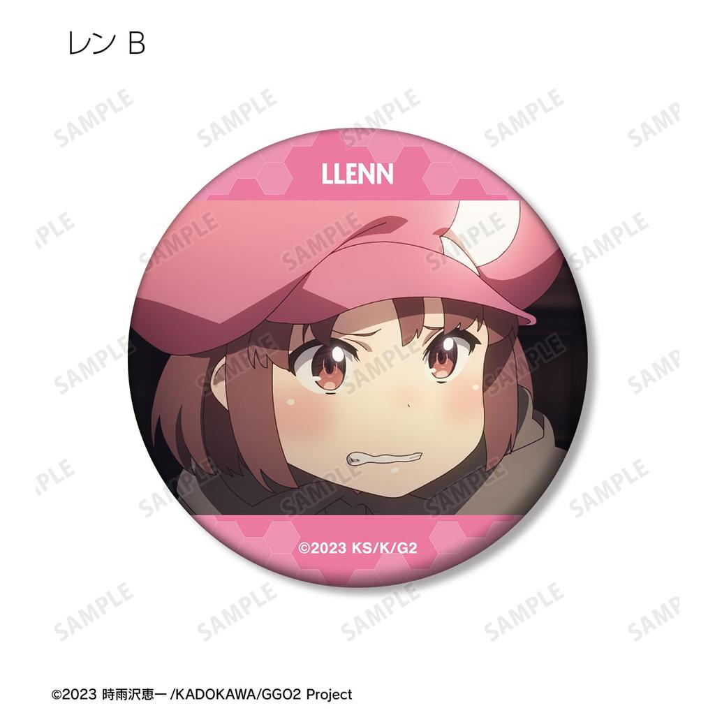 Sword Art Online Gun Gale Online II Trading Scene Matte Badge Box of 10 Alternative