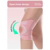 Joelheiras Esportivas Finas, Tiras Cruzadas para Articulação do Menisco, Mangas de Compressão, Suporte de Joelho para Corrida, Joelheiras Fixas para Patela