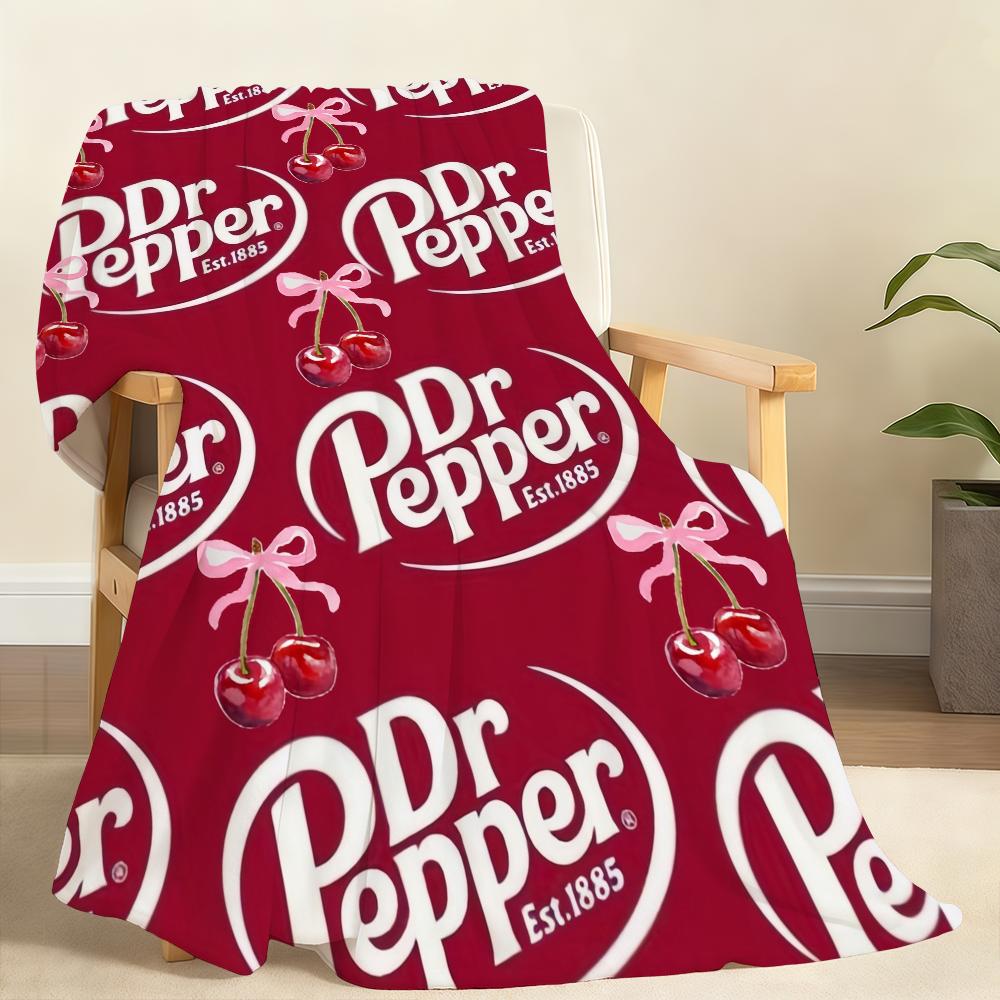 U-unique Dr-r P-pepper Blanket Throw Super Cosy Plush Living Room Sofa Couch Childish Birthday Gifts
