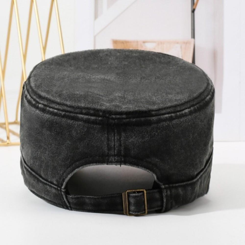 Fashion Anti-UV Fishing Hat Casual Retro Baseball Cap Polyester Outdoor Sunscreen Peaked Cap Spring Summer