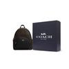 Coach Gericht Canvas Leder Rucksack Groß Damen Schwarz / Braun (Unisex) Rucksäcke 5671 IMAA8