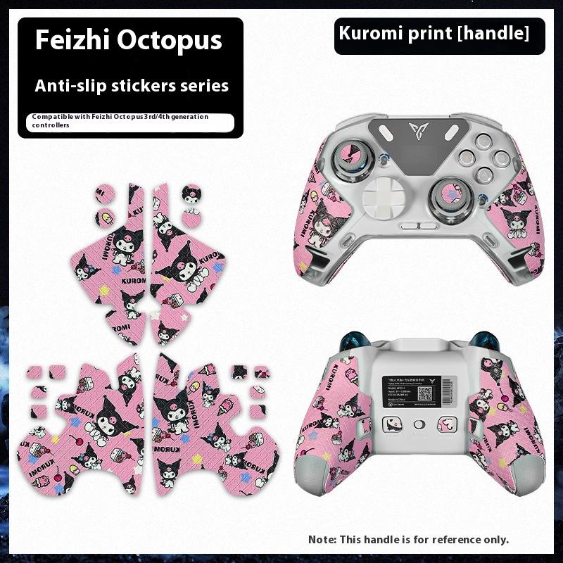 Anti-skli klistremerker for Flydigi Vader 3 Pro Flydigi Vader 4 Pro trådløs spillkontroller spillkontroller knapper sklisikker tapesett