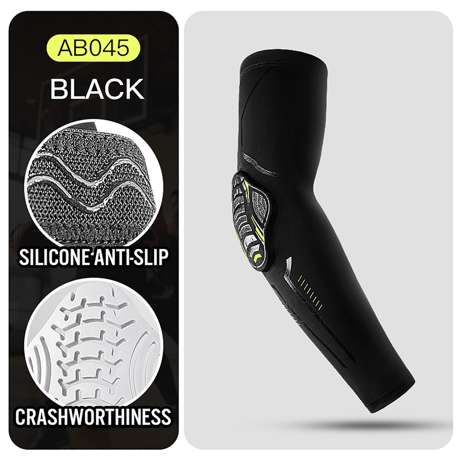 

1 PCS Elastic Basketball Elbow and Arm Protectors Fitness Running and Cycling Sports Shock-absorbing Honeycomb Elbow Protectors M