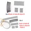 Easy to Use U Shape Hair Finishing Fixer Comb Baby Hair Tame Hair Finishing Clip Hairstyle Fixed