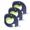 3/5/10PK 12mm Letra Tag Tapes Compatible for Dymo A91330 A91220 A91200 Black on White Label Tape for DYMO LetraTag Plus LT100H