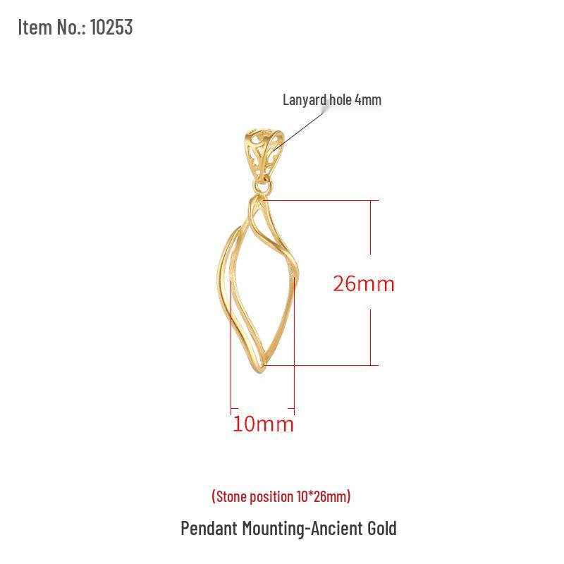 

Подвеска ромбовидной формы из серебра 925 пробы для инкрустации янтарем, воском, нефритом 925 Silver