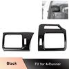 Black Side Ac Air Conditioner Vent Outlet Decor Cover Trim Bezel For 4runner 10+