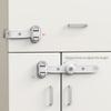 5PCS Baby Proof Strap Locks, Adjustable Childproof Cabinets Locks For Drawer, Cabinet Door, Fridge, Toilet Seat, Dishwasher, Cupboard
