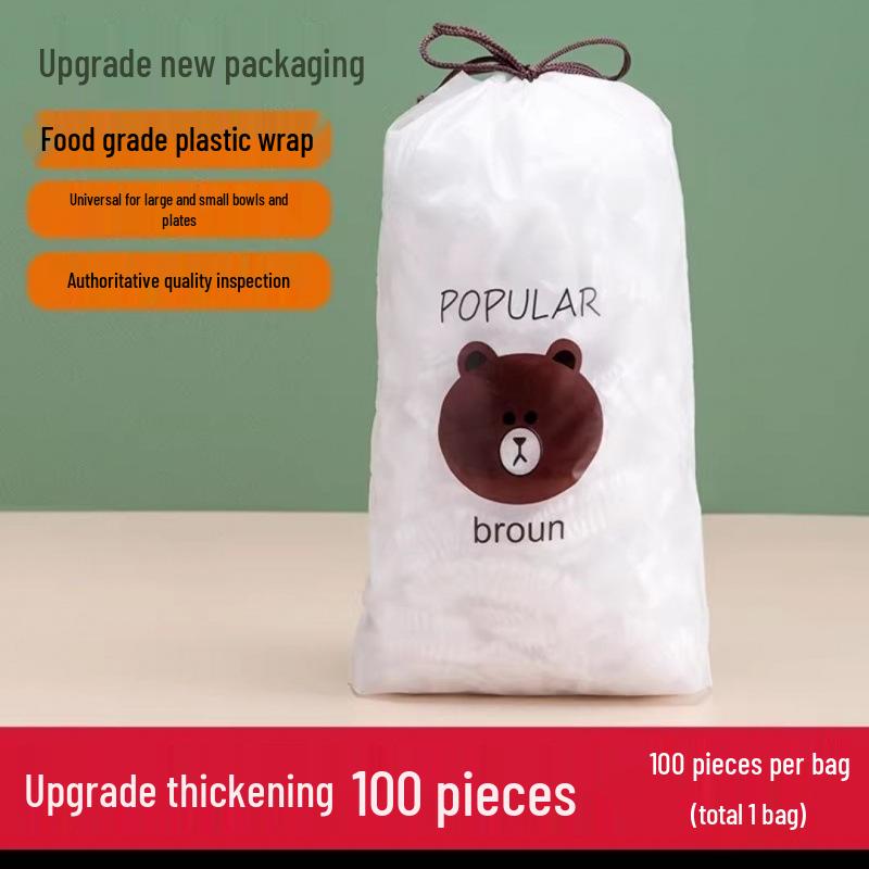 

Одноразовые крышки для мисок с едой в форме медведя, пищевой класс, для сохранения остатков 100 Small Bear Bags