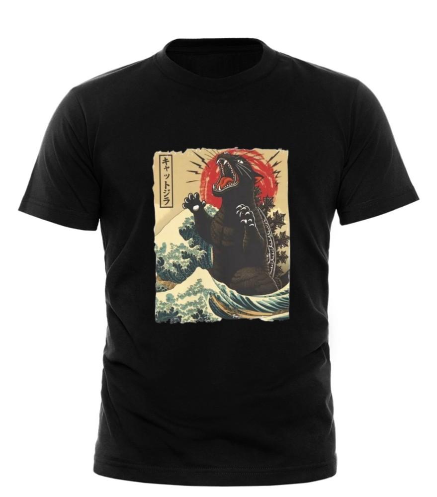 Japanese Art Godzilla TShirt | Retro Monster Graphic Tee S4XL unisex adult Unisex T-Shirt XXXL
