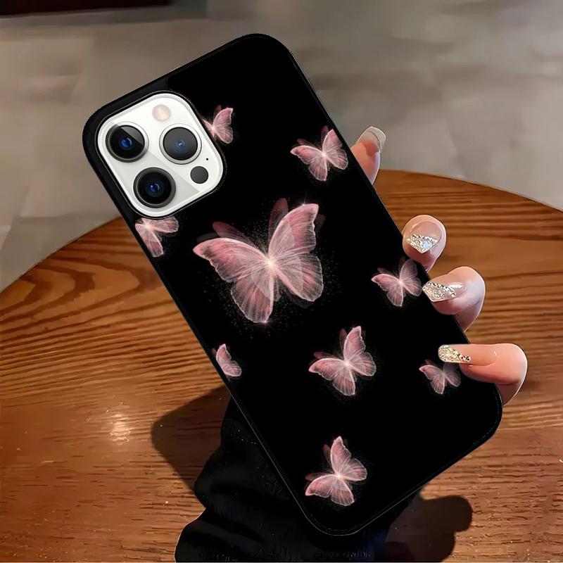 Beautiful Butterfly Phone Case For iPhone 17 Air 16 15 14 13 12 11 Pro Max Max Plus Bumper Case Cover
