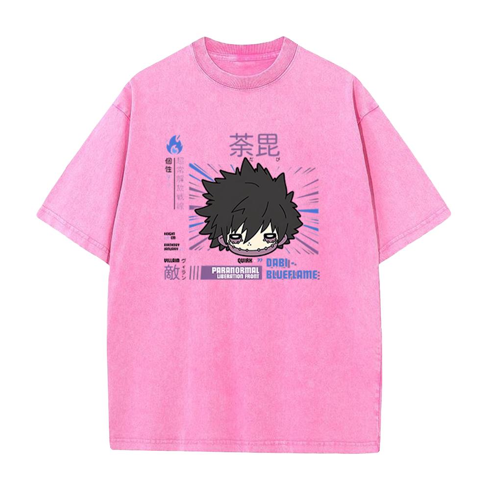 

Japan Anime My Hero Academia Dabi Cool Graphic Printed T Shirt Men Women Tshirts Cotton High Quality Trendy Tee Harajuku Tshirt S