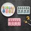 Silicone Frog Molds, 10-Cavity 3D Animal Shape, 7.13 X 4.37 Inches, For Baking Cupcake Topper Chocolate Candy