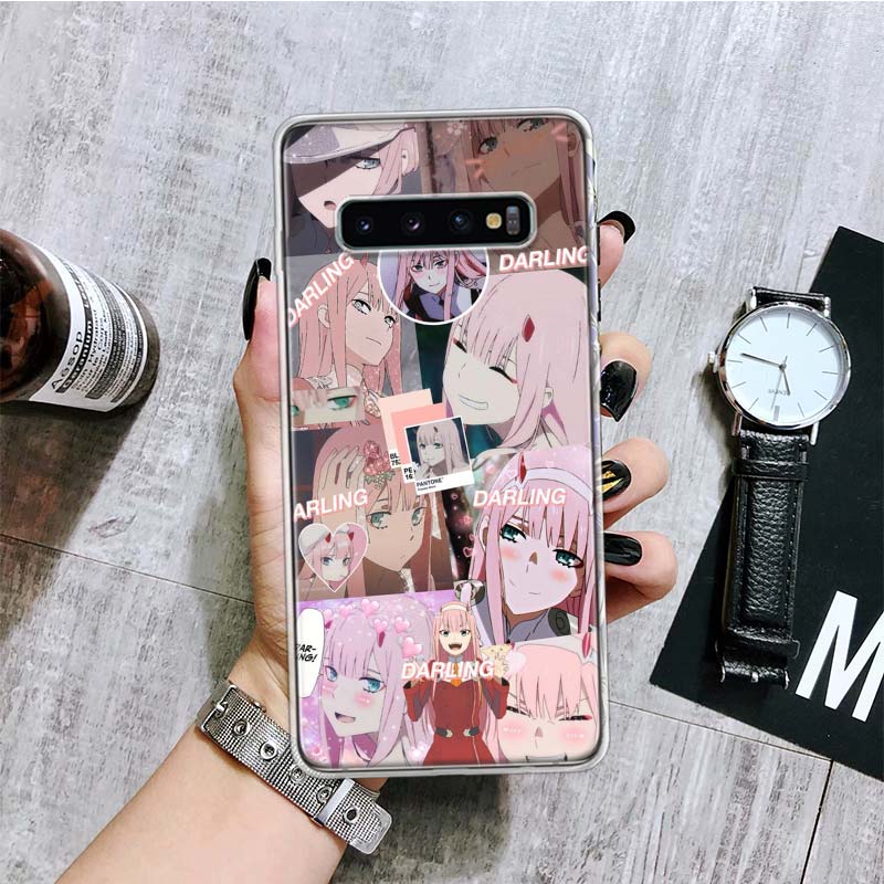 

Чехол для телефона Zero Two Darling In The FranXX для Samsung Galaxy S20 FE S10 Plus S21 S22 Ultra S10E S9 S8 S7 Edge J4 + чехол Fundas Samsung S22 Ultra