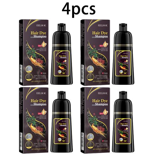 EELHOE Natural Brown Shampoo Polygonum Polygonum Plant Extract cleanses Hair, nourishes Dry Hair, Daily Care, supple and shiny Shampoo 500ml