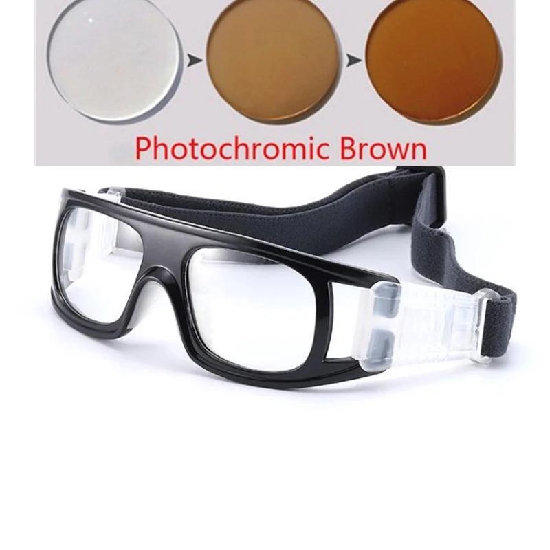 Υπαίθρια αθλητικά γυαλιά μπάσκετ ποδοσφαίρου κοντόφθαλμης με αντισύγκρουση βαθμού συνταγογραφούμενα γυαλιά 0 -0,5 -0,75 έως -6,0