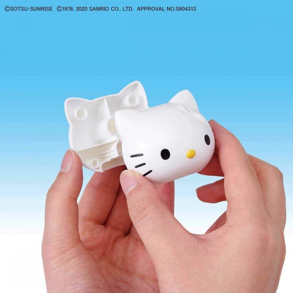 SD Gundam EX Standard Hello KittyRX-78-2 Gundam Color-coded Plastic Model