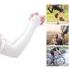 UV-Sonnenschutz-Armstulpen für Männer und Frauen, kühlende Armstulpen aus Eisseide mit Daumenloch für den Sommer