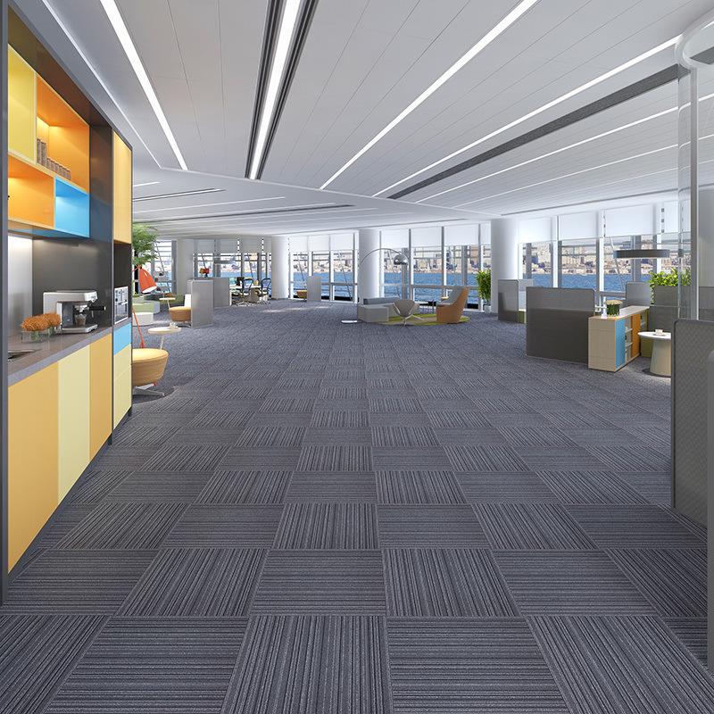 Anti-Slip Wear-Resistant Patchwork Carpet for Offices, Billiards Halls, Hotels, and Commercial Spaces