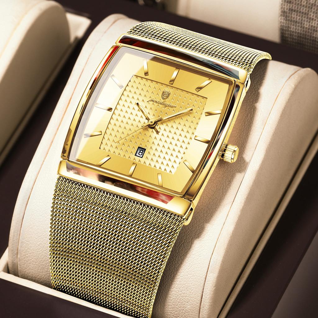 Simplicity Quartz Watch For Men With Luminous Dial And Calendar Function