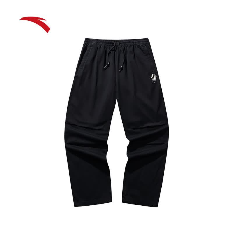 Anta Kyrie Irving Series Casual Straight Wide-Leg Pants M