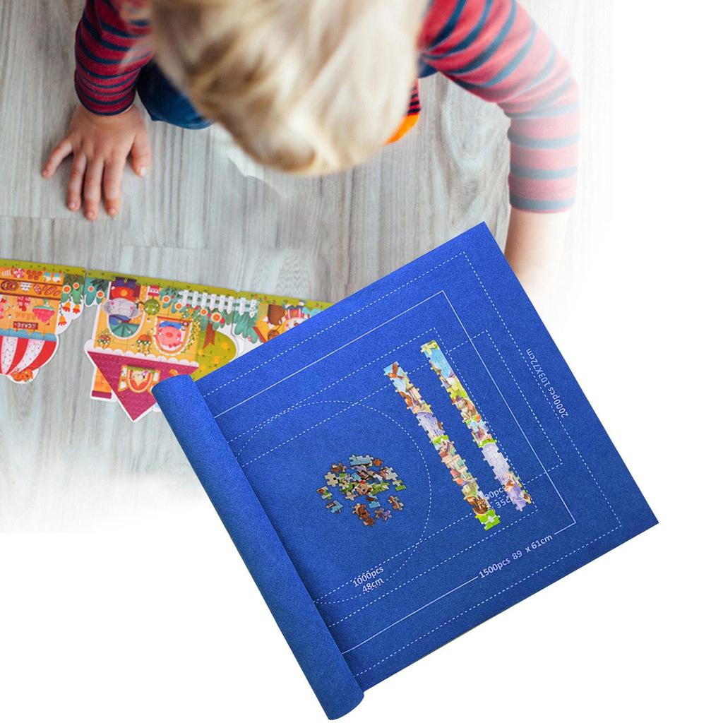 Puzzle Roll Storage Mat With Drawstring Storage Bag Use Up To 2000pc Of Puzzles