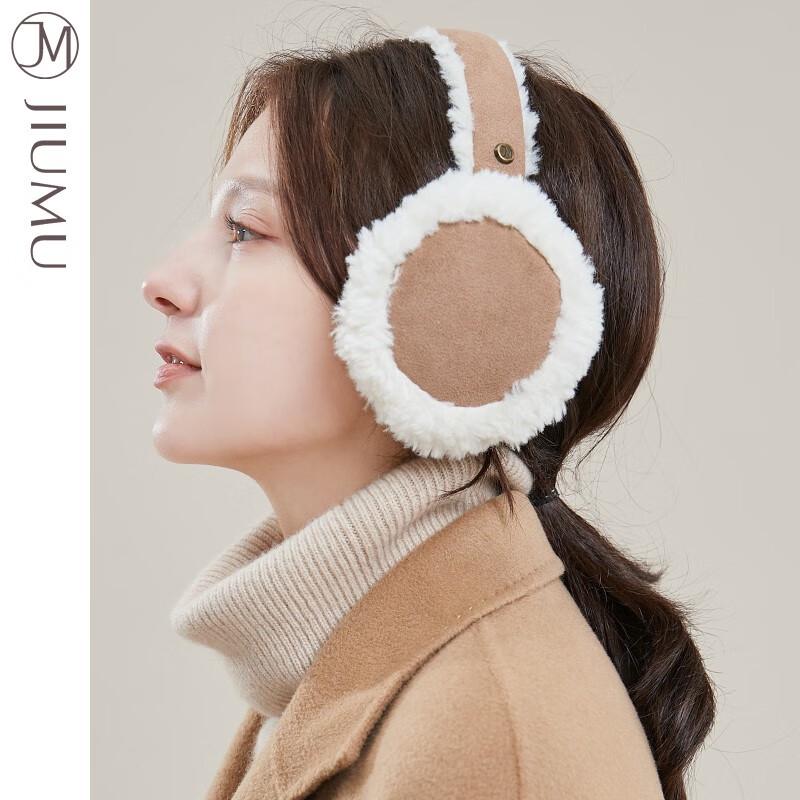 JIUMU Women's Winter Foldable Earmuffs