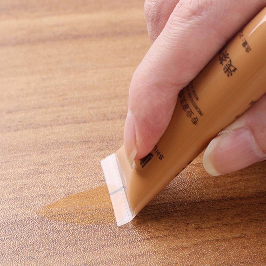 20g Wood Filler Floor Scratch Paint Repair Oak/Veneer/Walnut Color Water-Based Putty Hardwood Laminate Floor Repair