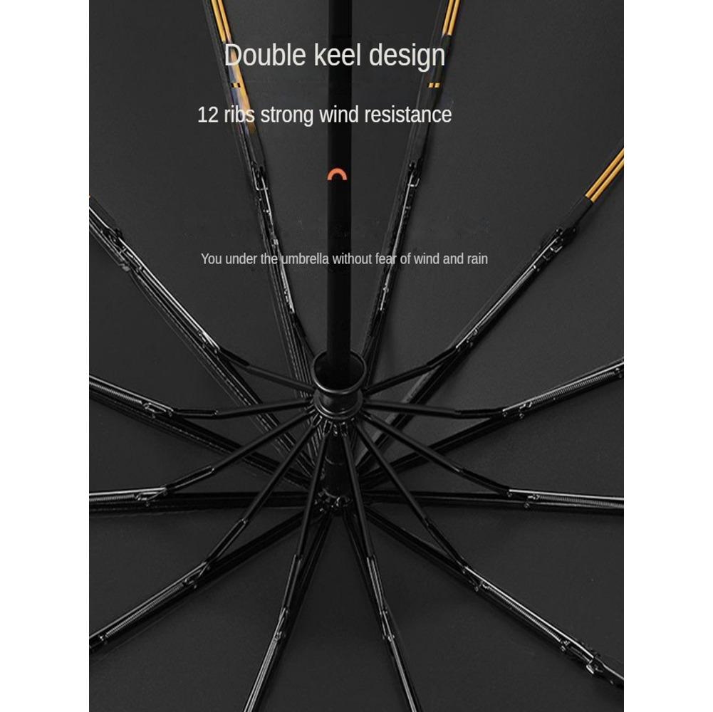 Windproof Double Layer Resistant Umbrella Fully Automatic Rain Men Women 24K Strong Luxury Business Male Large Umbrellas Parasol