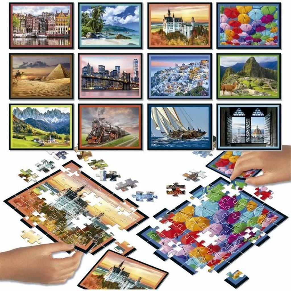 Puzzle Educa Battle Travel 42 Pieces (12 Units)
